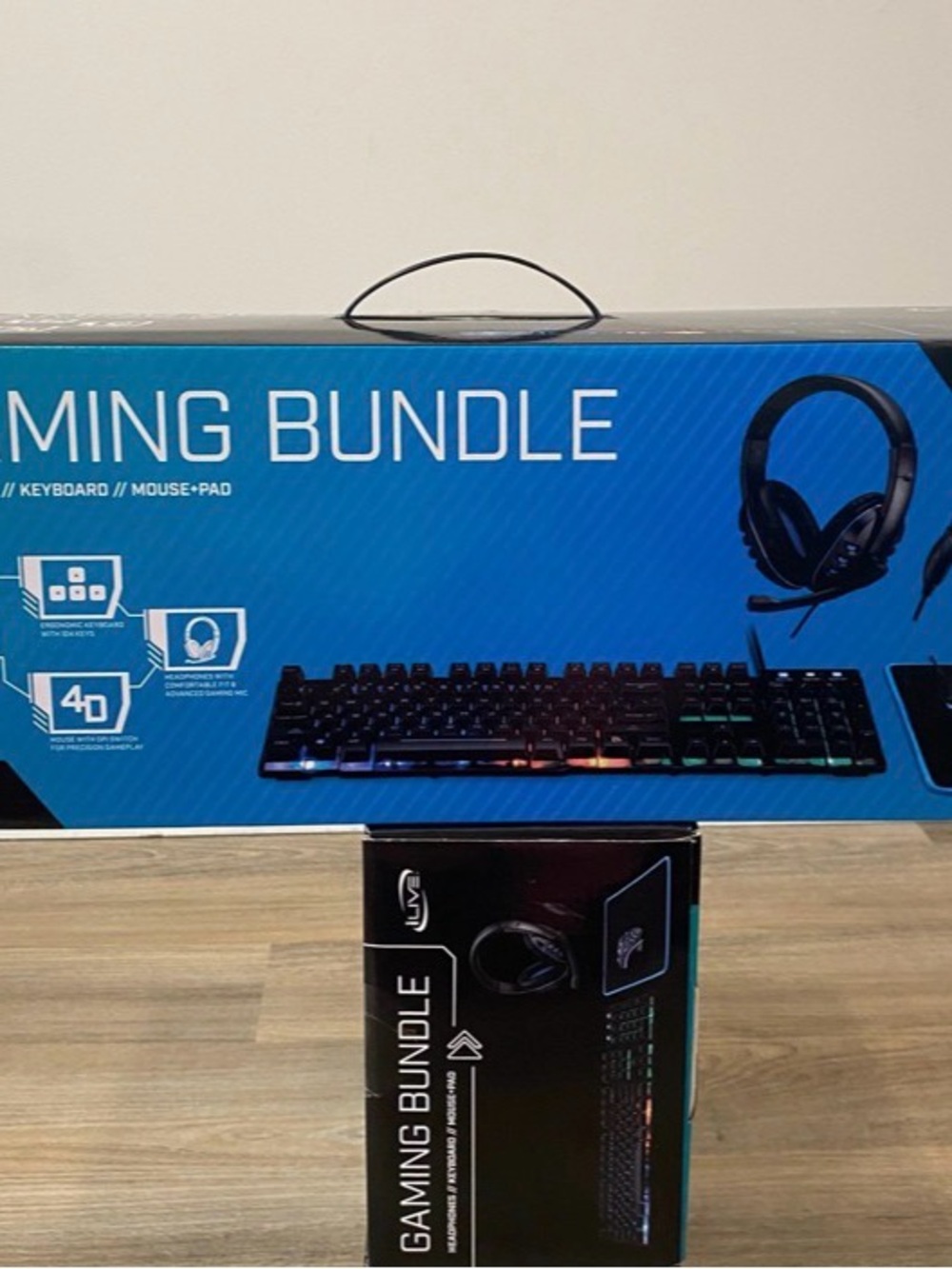 Gaming Bundle Keyboard + Headset + Mouse+ Pad